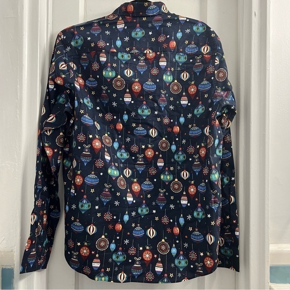 NWT - Next Christmas Printed Long Sleeve Shirt, size XL - Picture 6 of 6